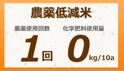 岩船産もち米【こがねもち】は農薬使用1回、化学肥料0kgです。